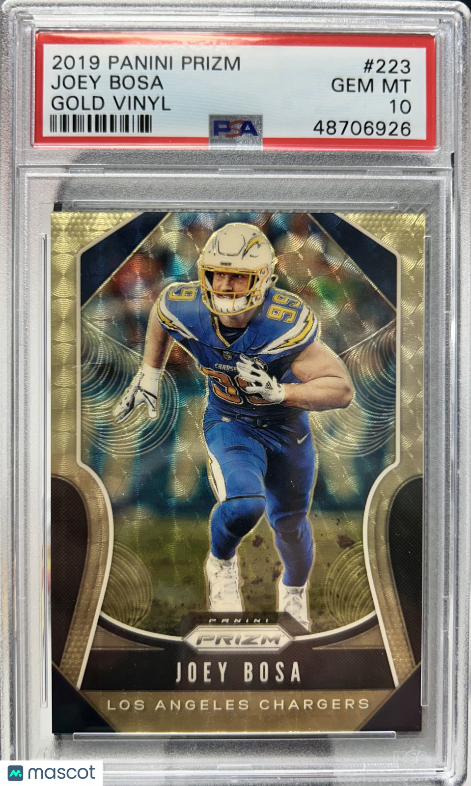 2019 Panini Prizm Joey Bosa #223 PSA 10