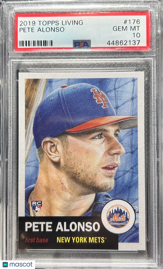 2019 Topps Living Pete Alonso #176 PSA 10