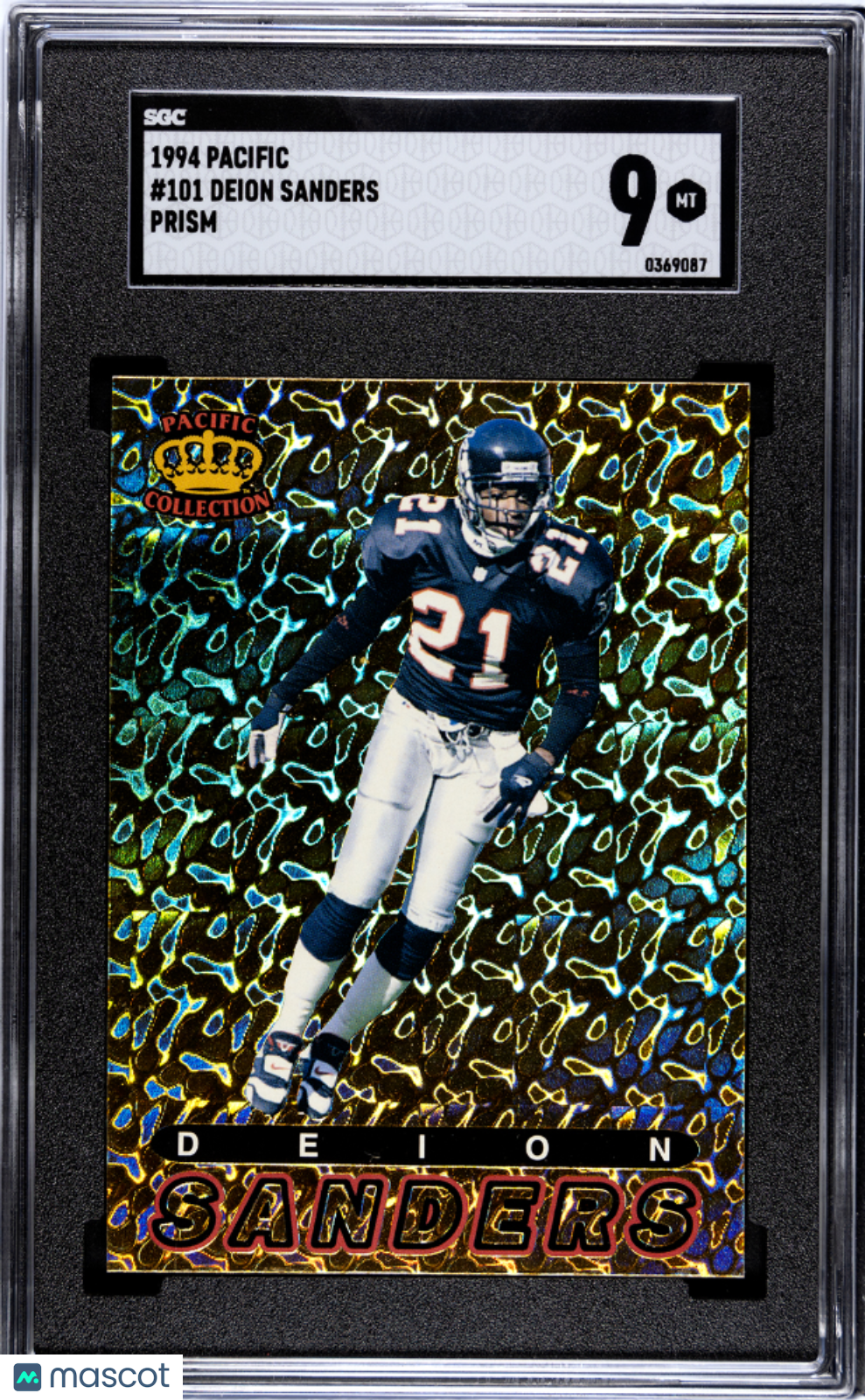 1994 Pacific Deion Sanders #101 SGC 9