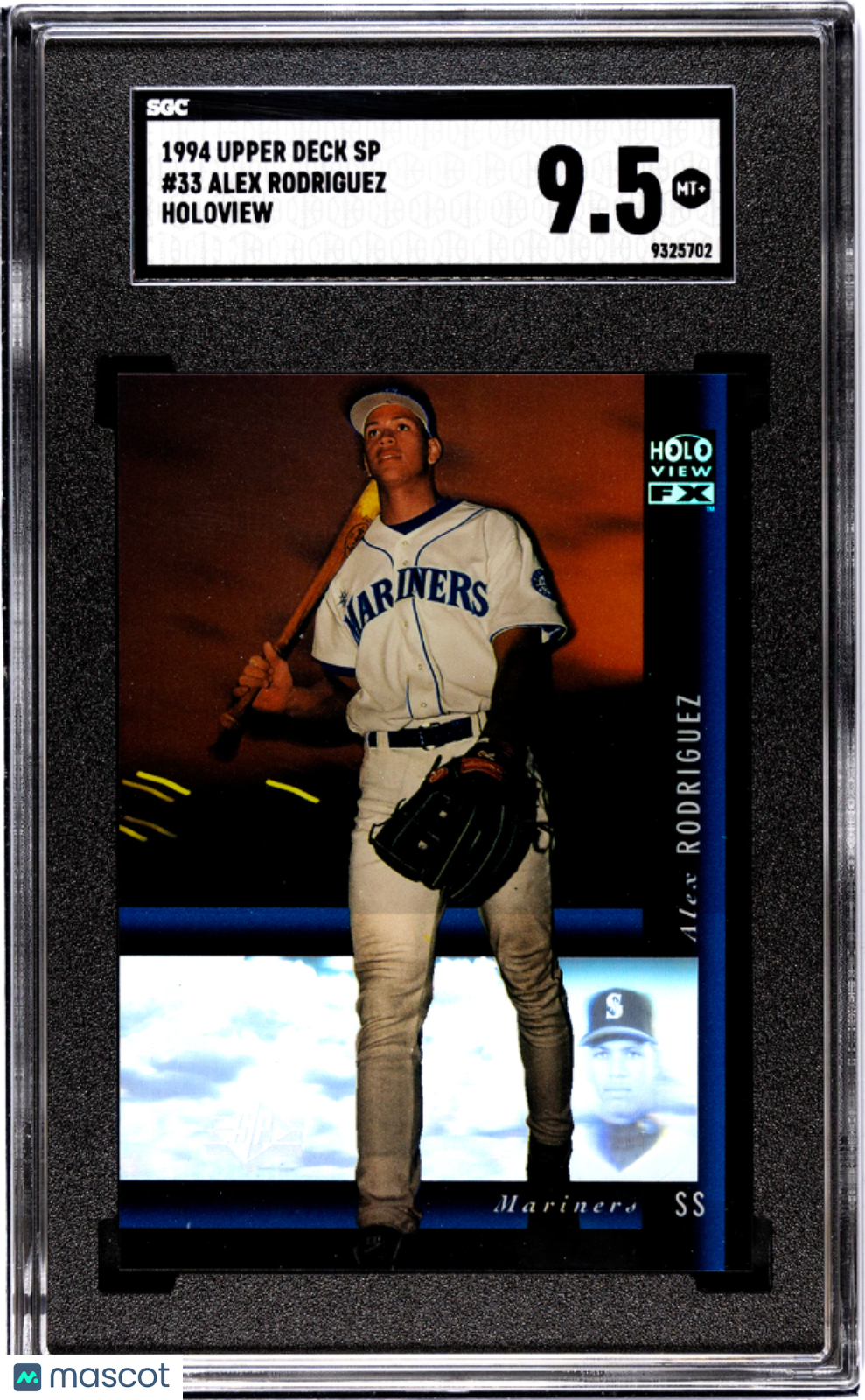 1994 Upper Deck SP Alex Rodriguez #33 SGC 9.5