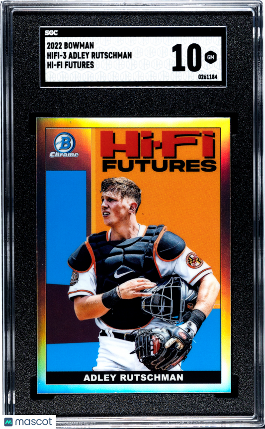 2022 Bowman Adley Rutschman #HIFI-3 SGC 10