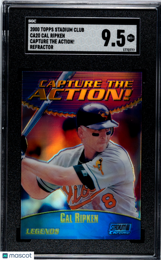 2000 Topps Stadium Club Chrome Cal Ripken #CA20 SGC 9.5