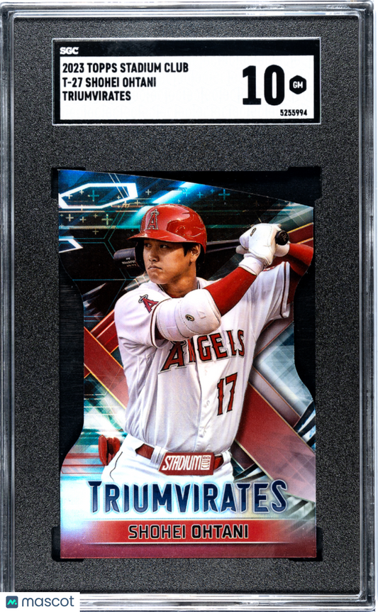 2023 Topps Stadium Club Shohei Ohtani #T-27 SGC 10