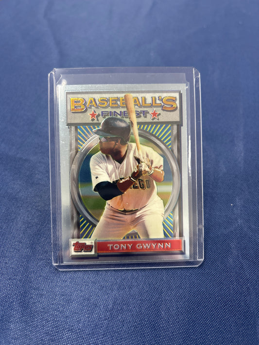 1993 Finest #77 Tony Gwynn