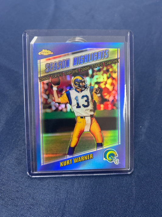 2000 Topps Chrome #191 Kurt Warner Refractor