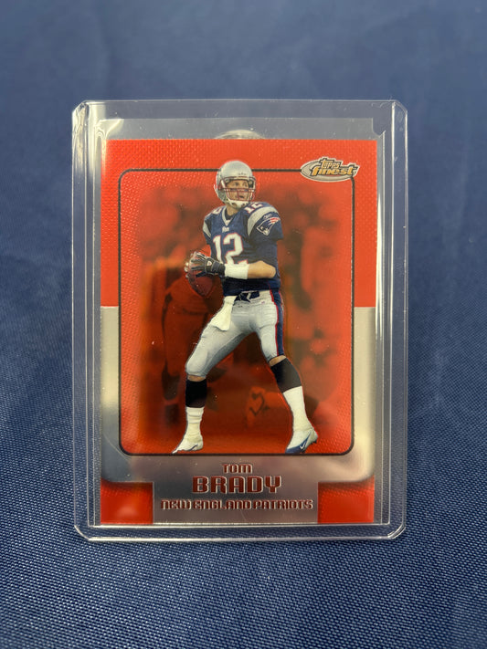 2006 Topps Finest #105 Tom Brady