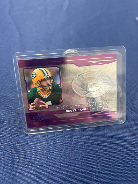 2007 Prestige Prestigious Pros #PP-18 Brett Favre Purple 203/250