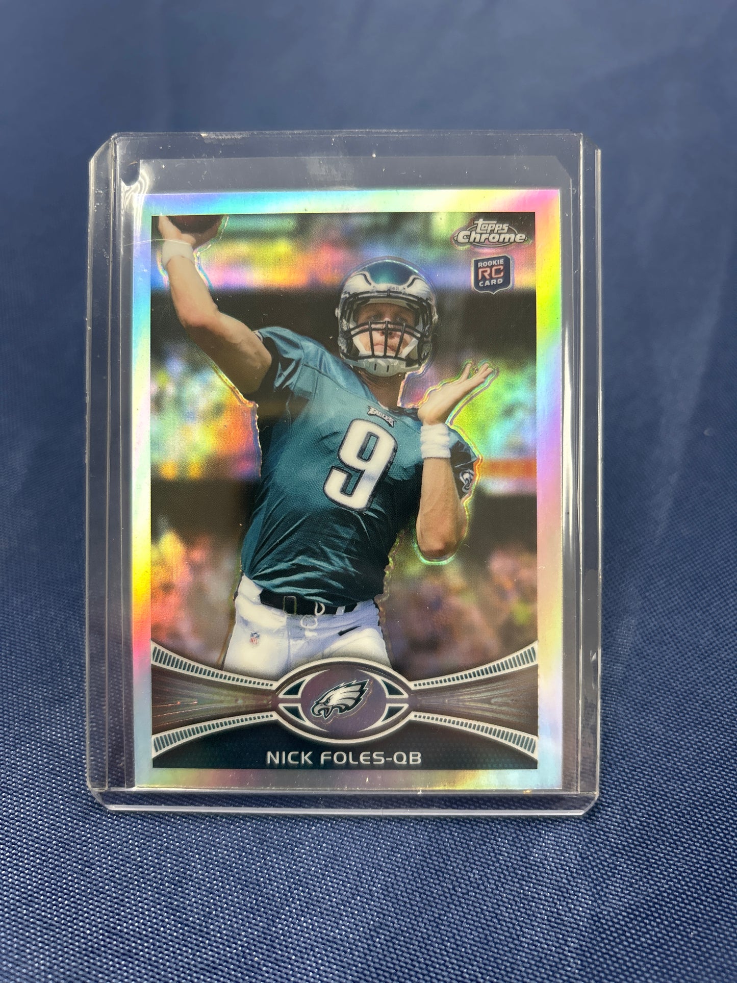 2012 Topps Chrome #153 Nick Foles RC Refractor