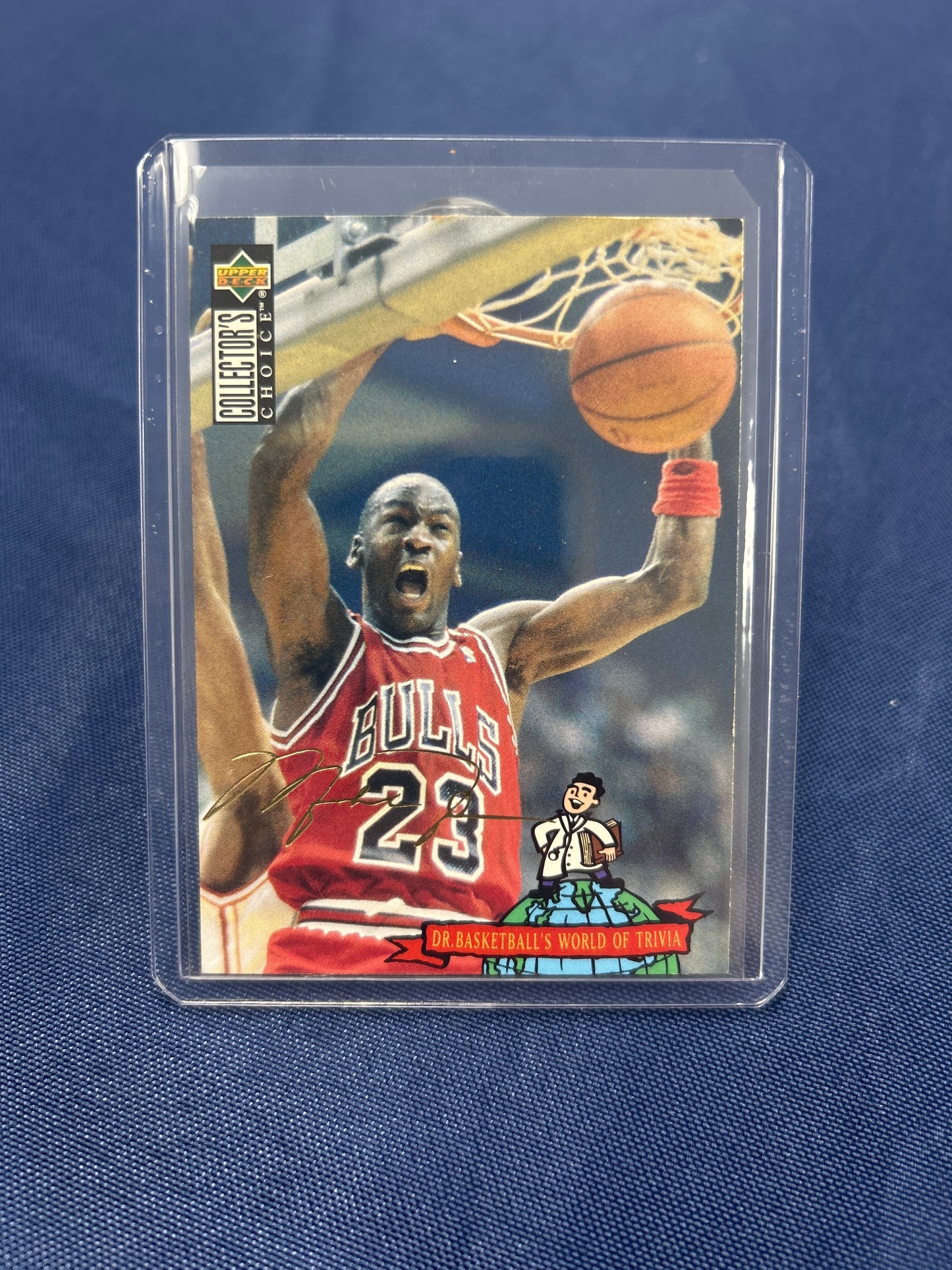 1994-95 Collector’s Choice #183 Michael Jordan Gold Signature