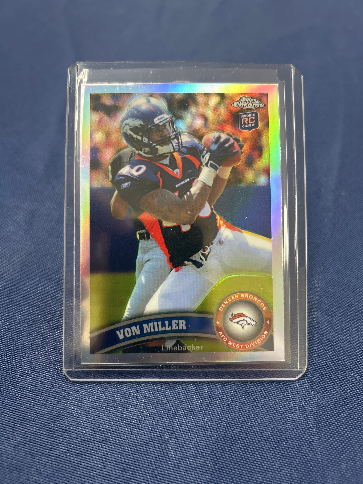 2011 Topps Chrome #212 Von Miller RC Refractor